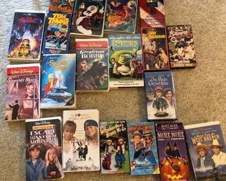 Vintage VCR MOVIES