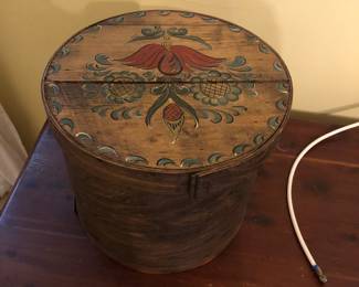 Painted Sewing Box