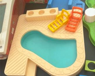 Plastic Toy Pool Playset