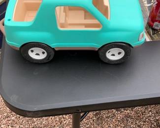Plastic Toy Pickup Truck