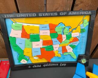 The United States of America Map Toy