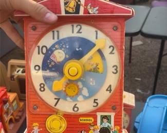 Fisher-Price Musical Teaching Clock