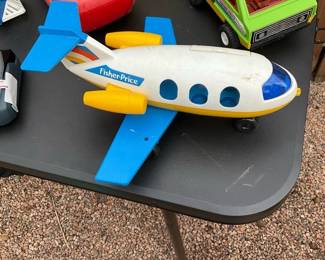 Fisher-Price Plastic Toy Airplane