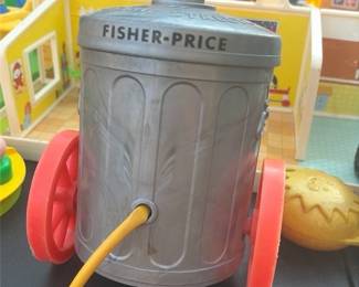 Fisher-Price Chatter Telephone Trash Can