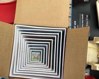 Nested Square Picture Frames Set