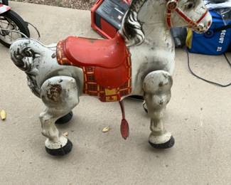 Childs Ride-On Toy Horse