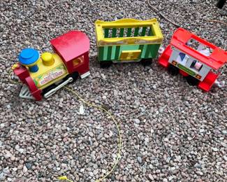 Fisher-Price Circus Pull Toy Train