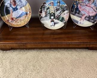 Danberry meant Shirley Temple collector plates, including Wee Willie Winkie