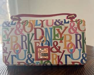 Rooney and Bourke Rainbow Multicolor logo print satchel bag