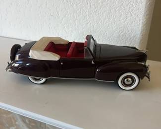 Franklin mint 1:24 scale, 1941 Lincoln continental convertible diecast
