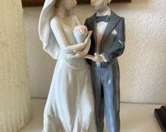 Lladro From this day forward porcelain wedding couple figurine