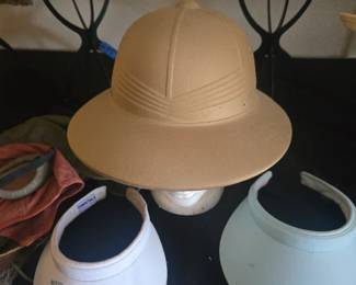 U. S. Military Rigid Fiber Sun Helmet NSN 8415-00-161-4773, MIL-H-3364