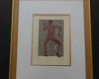 KEITH HARING – ARTIST'S PROOF FIGURE COMPOSITION