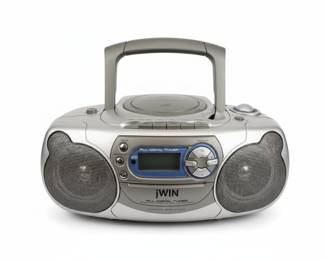 jWIN JX-CD742 Portable CD/Cassette Boombox