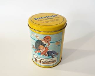 Vintage Butterfinger "A Friend in Need" Advertising Tin