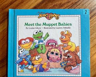 Complete numbered 1–20 set of "Jim Henson's Muppet Babies" hardcovers from Weekly Reader Books (1986–87)