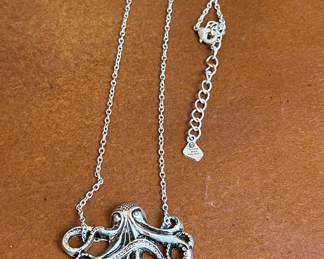 World End Imports Octopus Necklace