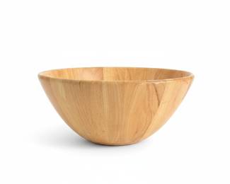 Large Wood Salad Bowl - Made in Thailand