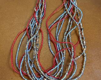 Multi-Strand Seed Bead Necklace - Guatemala