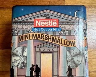 Vintage Nestle Mini-Marshmallow Hot Cocoa Tin Bank