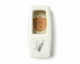 Vintage Starr X Coca-Cola Bottle Opener and Cap Catcher Set