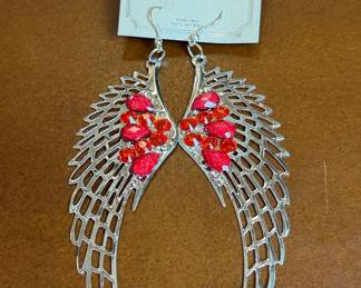 Princess Accessories Angel Wing Earrings