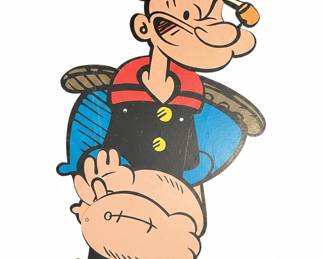 Vintage 1979 Popeye 42" Jointed Wall Decoration