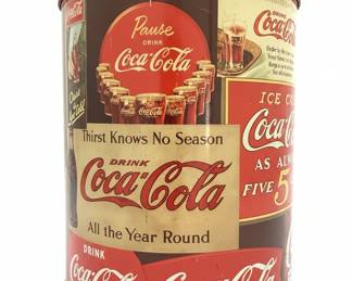 Vintage Coca-Cola Jigsaw Puzzle Tin
