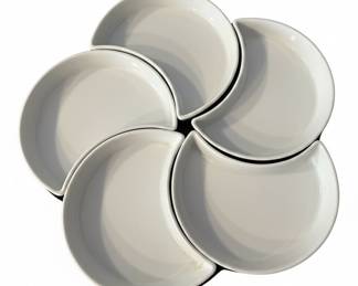 FF Japan Mid-Century Modern Ceramic Serving Set