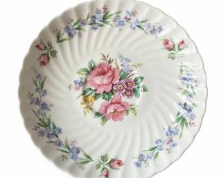 Adderley Fine Bone China 'Rosemary' Saucer