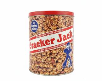 Cracker Jack 2lb Promotional Tin