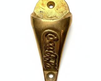 Vintage Starr X Coca-Cola Brass Wall-Mounted Bottle Opener