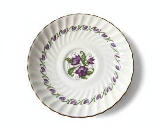 Adderley 'Convolvulus' Bone China Saucer