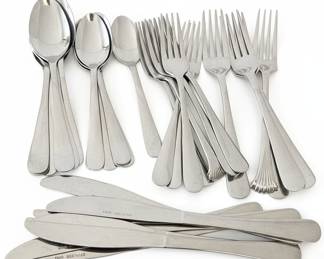 Generic Stainless Steel Flatware Set