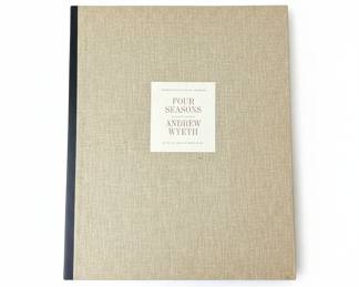 Vintage 1962 Andrew Wyeth The Four Seasons Art Portfolio