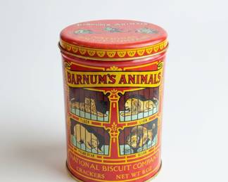 1979 Nabisco Barnum's Animals Cracker Tin
