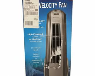 Lasko Oscillating High Velocity Fan Model 4924