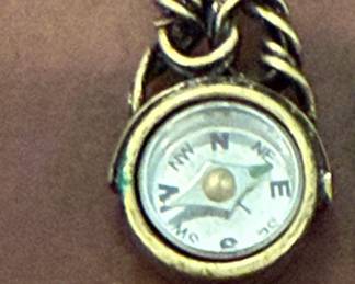 American Eagle Outfitters Compass Pendant Necklace