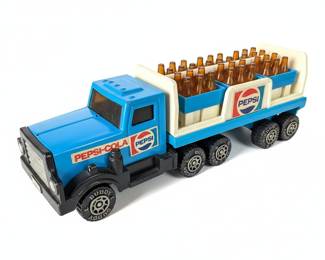 Buddy L Pepsi-Cola Beverage Truck with Bottles and Crates