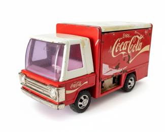 Vintage Buddy L Coca-Cola Delivery Truck (Made in Japan)