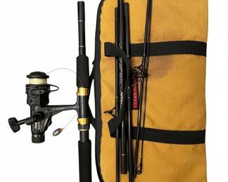 Viking Atlantis 6100 Spinning Reel and Pack-Mate Fishing Rod Set