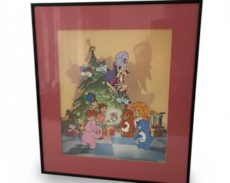 Original Hand-Painted Animation Cel (1988 Care Bears)