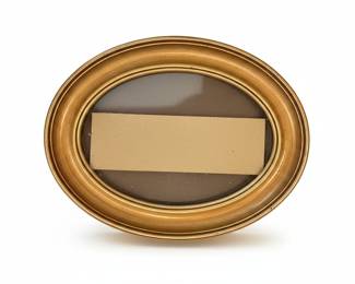 Vintage Oval Gold Gilt Picture Frame