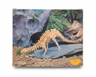 IQ Assembling Products Series D303 Stegosaurus Wooden 3D Puzzle