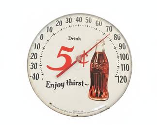 Coca-Cola Original Ohio Jumbo Dial Thermometer