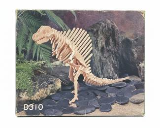 IQ Assembling Products Series D310 Spinosaurus Wooden 3D Puzzle Kit