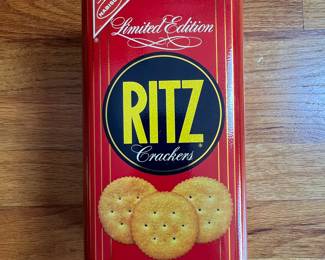 1986 Nabisco Limited Edition Ritz Crackers Tin