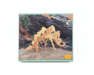 IQ Assembling Products Series Stegosaurus 3-D Dinosaur Model Kit D305