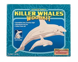 Action Products Killer Whales Woodkit