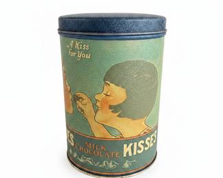 1980 Hershey's Kisses Collectible Tin